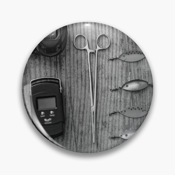 Item preview, Fishing tackle flat lay designed and sold by yackers1.