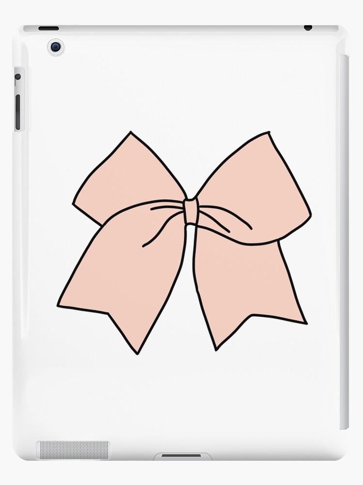 pink cheer bow | iPad Case & Skin