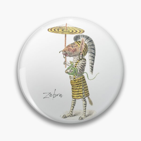 Item preview, Zebra: fashionista with snake by Charles Briton designed and sold by ebrawne.