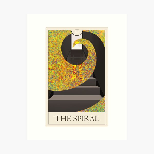 Vista previa del artículo con la obra «La espiral: la serie de Tarot de los archivos de Magnus», diseñado y vendido por bellumcatilina.