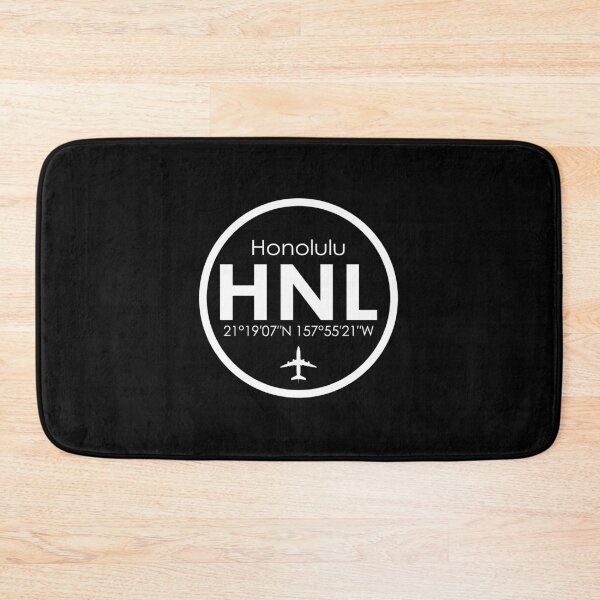 Artikelvorschau, HNL, Honolulu Daniel K. Inouye Internationaler Flughafen entworfen und verkauft von Fly Buy Wear.