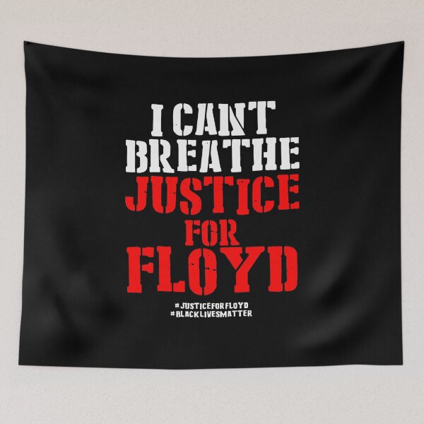 Item preview, I can't breath, George Floyd, Justiceforfloyd, Black Lives Matter designed and sold by TekknoOutfits.