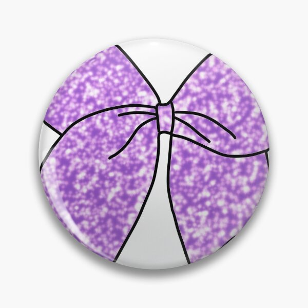 Item preview, sparkly purple cheer bow designed and sold by maddyalarcon.