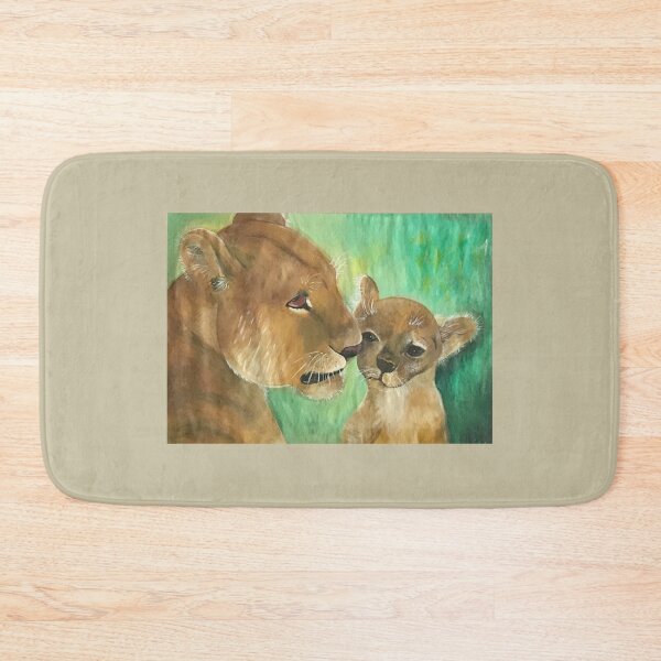 Aperçu de l'œuvre Lionne & Cub créée et vendue par LinziMis.