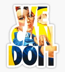 Rosie The Riveter Sticker