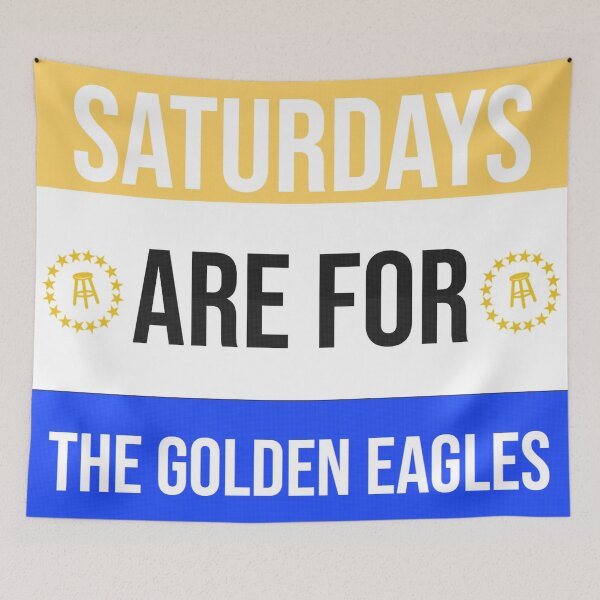 Item preview, SATURDAYS ARE FOR THE GOLDEN EAGLES designed and sold by abbymoriartyy.
