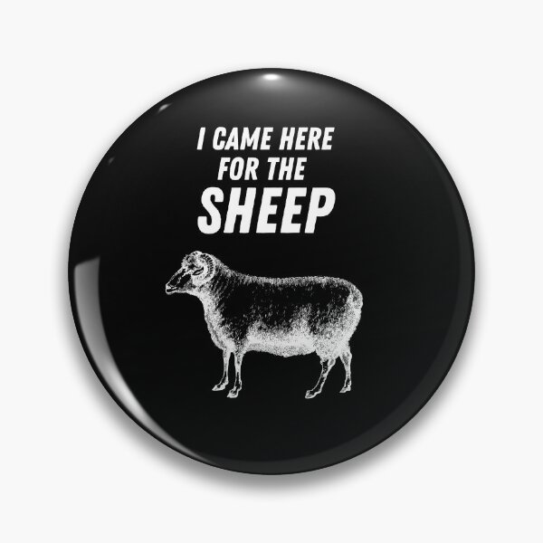 Item preview, Funny Sheep Design - I Came Here For The Sheep  designed and sold by designitfun.