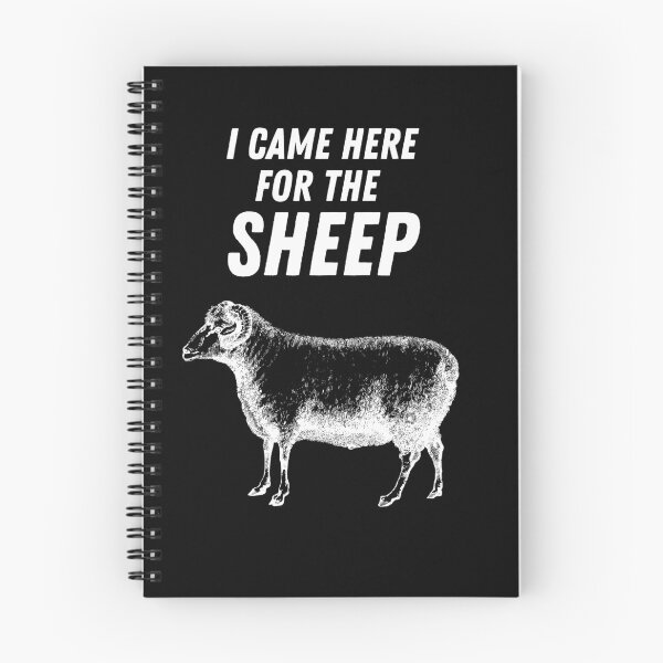 Item preview, Funny Sheep Design - I Came Here For The Sheep  designed and sold by designitfun.