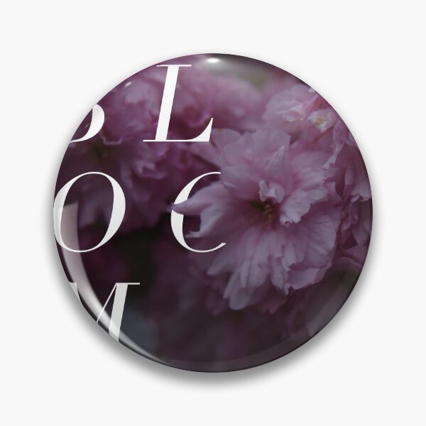 Item preview, Bloom Blossom Typography Pink designed and sold by Emmbrawl.