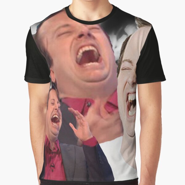 David Mitchell Hysterical Laugh Graphic T-Shirt