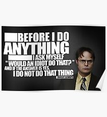 Before I Do Anything Poster