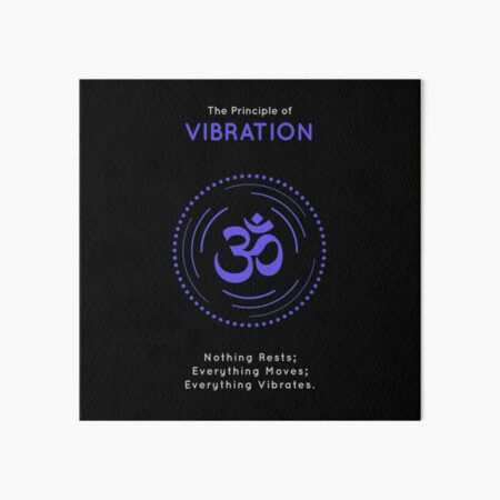 The Principle of Vibration - Shee Symbol Art Board Print