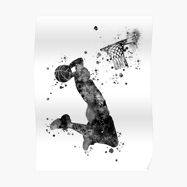 Basketball player Poster