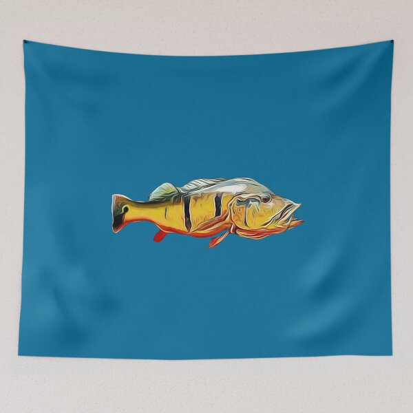Item preview,  Peacock bass fish designed and sold by Noah357.