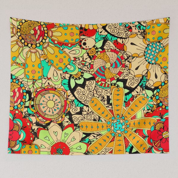 Item preview, Colorful Floral Pattern designed and sold by ryaneliz91.