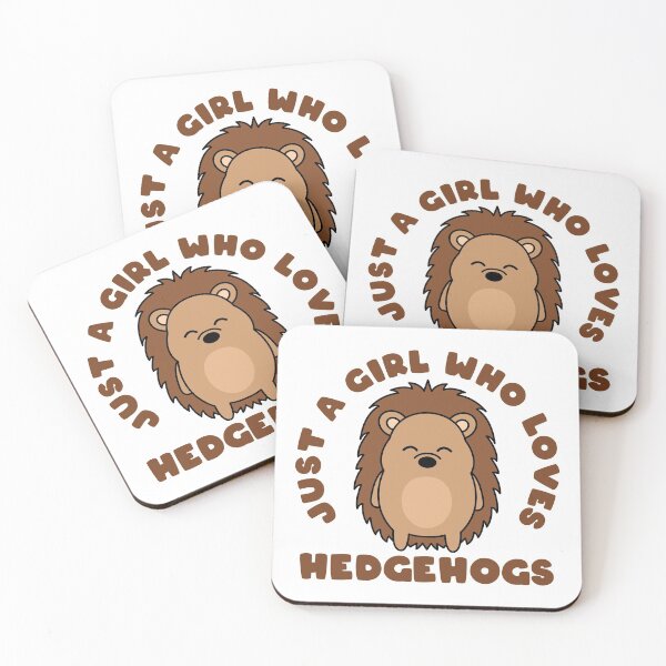 Item preview, Just a girl who loves hedgehogs designed and sold by nmdesigns1.
