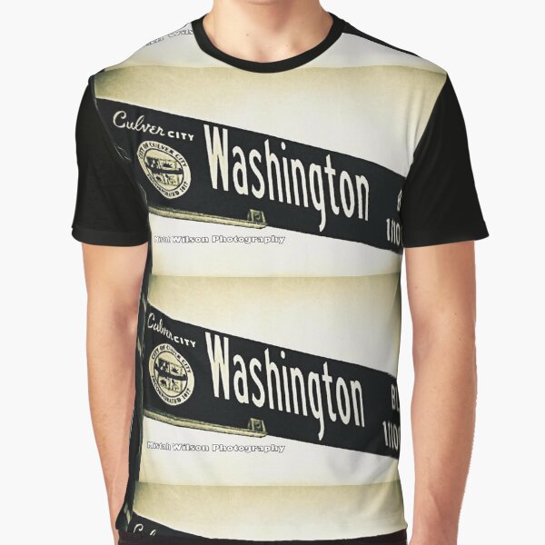 Washington Boulevard, Culver City, California by Mistah Wilson Graphic T-Shirt