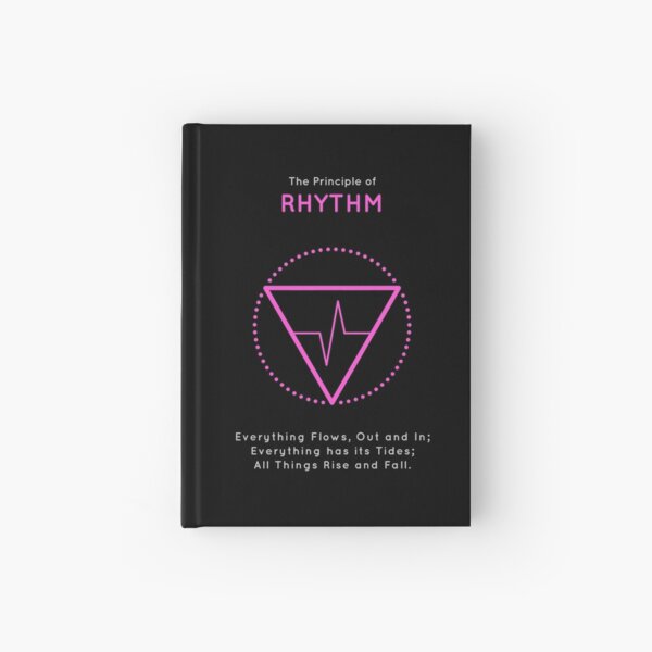 The Principle of Rhythm - Shee Symbol Hardcover Journal