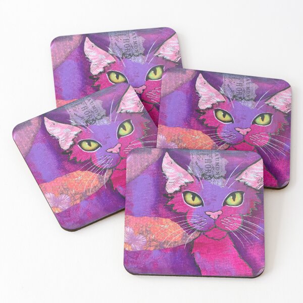 Item preview, Stevie Funky Feline kitty designed and sold by padgett mason.