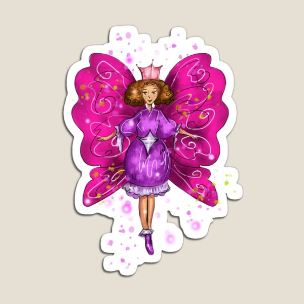 Item preview, Meliantha The Magical Pink Fairy™ designed and sold by TeelieTurner.
