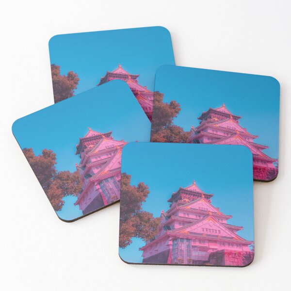 Item preview, Osaka Pink Castle designed and sold by Martha Wernio.