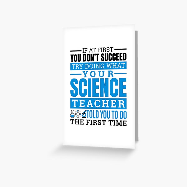 Item preview, Science Shirt - Try Doing What Your Science Teacher Told You designed and sold by redbehren.