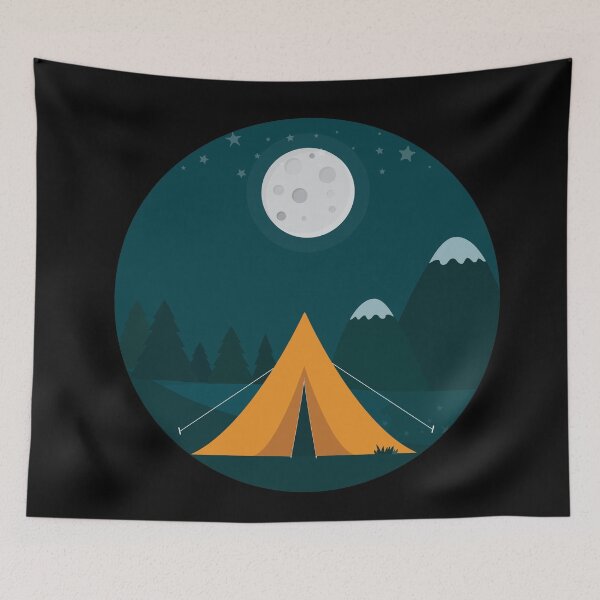 Item preview, Camping in the wild. This is what I want. designed and sold by MrazTees.