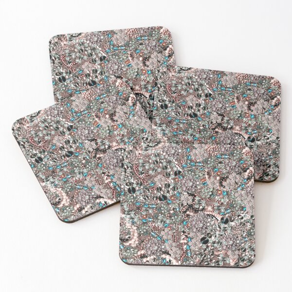 Item preview, estampado de joyas de oro rosa designed and sold by Lara Wolf.