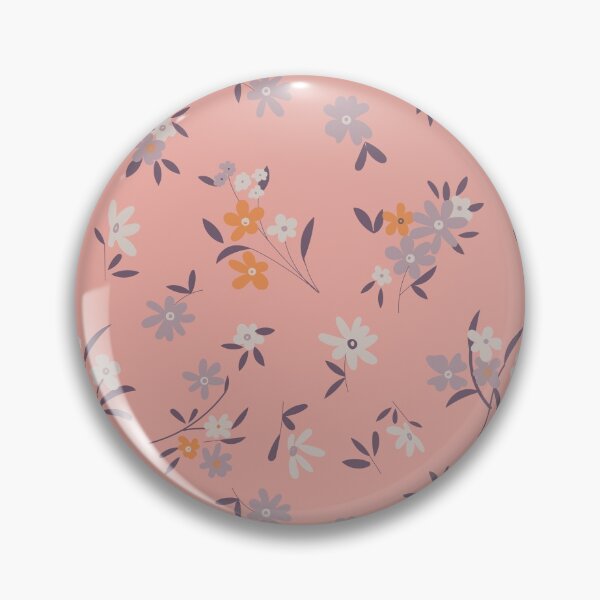 Item preview, Pink & Purple Ditsy Floral designed and sold by StudioPosies.