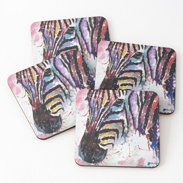 Item preview, Multicolour Zebra designed and sold by sarahstribb.