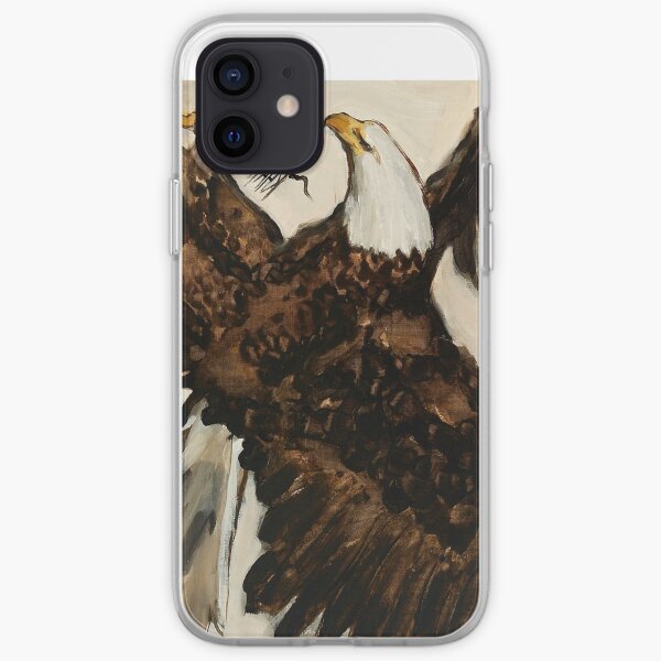 Aerial Hunter - Eagle Painting iPhone Soft Case