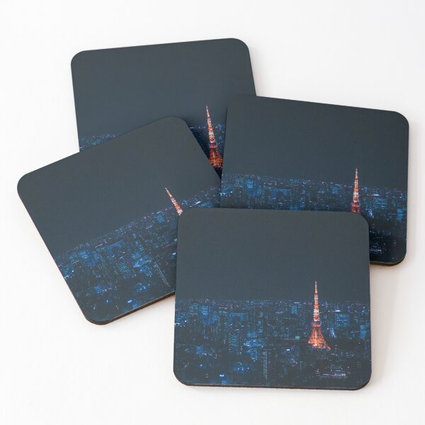 Item preview, Tokyo Tower by Night designed and sold by Martha Wernio.