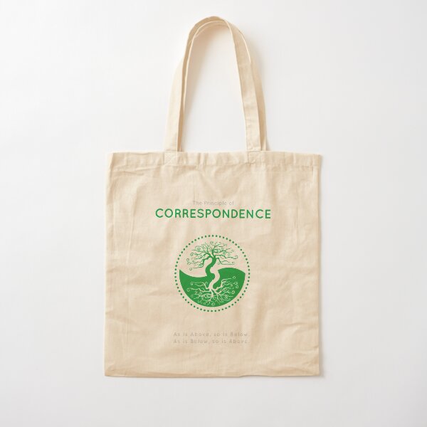The Principle of Correspondence - Shee Symbol Cotton Tote Bag