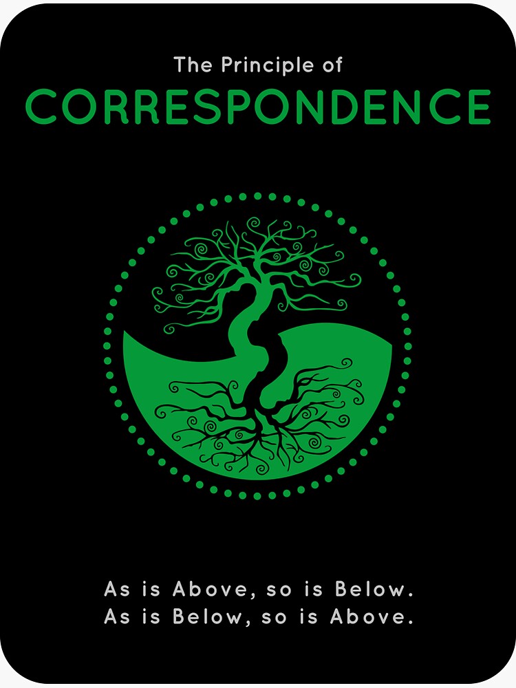 "The Principle of Correspondence Shee Symbol" Sticker by SheeArtworks