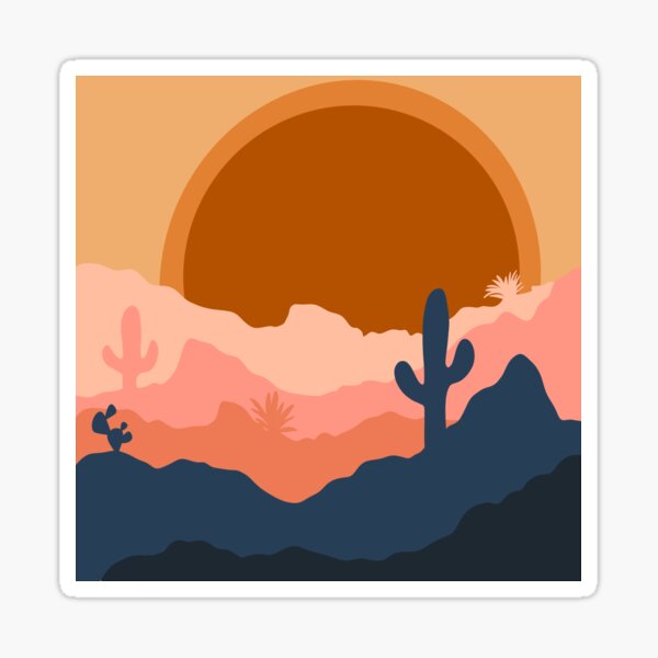 Arizona Canyons Sticker