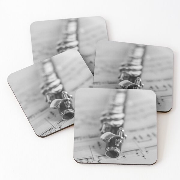 Item preview, Wooden flute on sheet music designed and sold by yackers1.