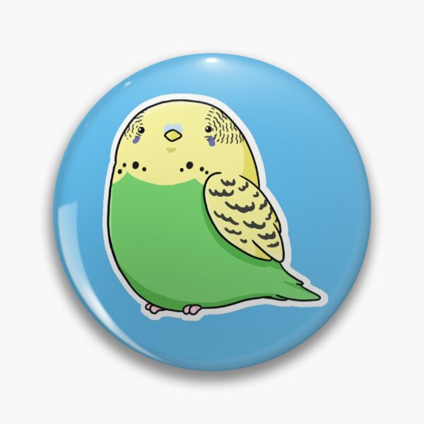 Item preview, Cute budgie designed and sold by drixproductions.