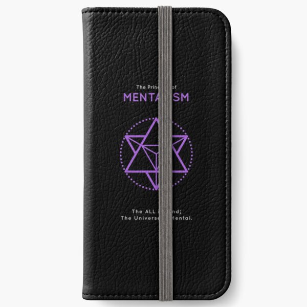 The Principle of Mentalism - Shee Symbol iPhone Wallet