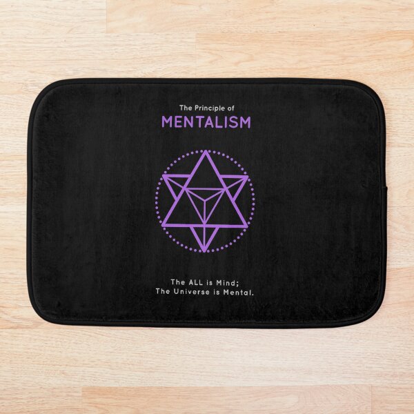 The Principle of Mentalism - Shee Symbol Bath Mat