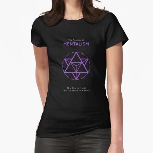The Principle of Mentalism - Shee Symbol Fitted T-Shirt