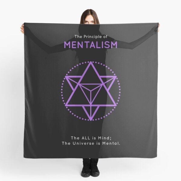 The Principle of Mentalism - Shee Symbol Scarf