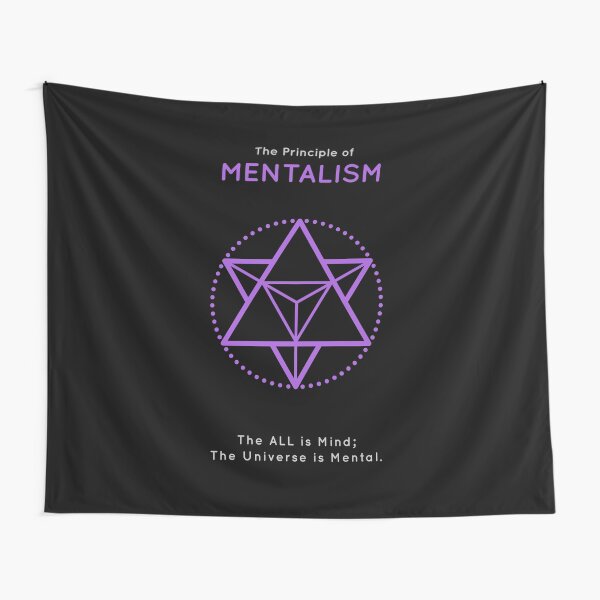 The Principle of Mentalism - Shee Symbol Tapestry