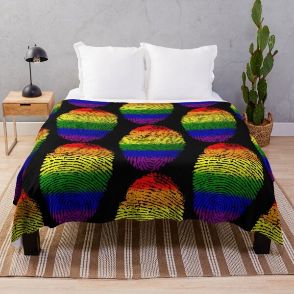 Item preview, LGBT Pride Rainbow Finger Print designed and sold by MysticMagpie.