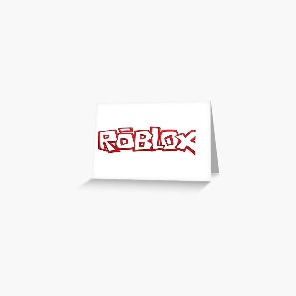 Tarjetas De Felicitacion Roblox De Ayushraiwal Redbubble - tarjeta roblox de us 10 código envio digital