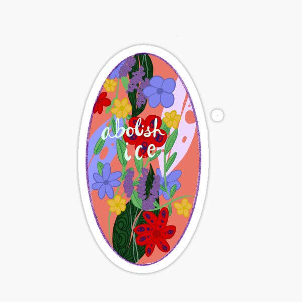 Abolish Ice Sticker
