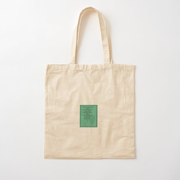 Angela Davis on Prisons Cotton Tote Bag