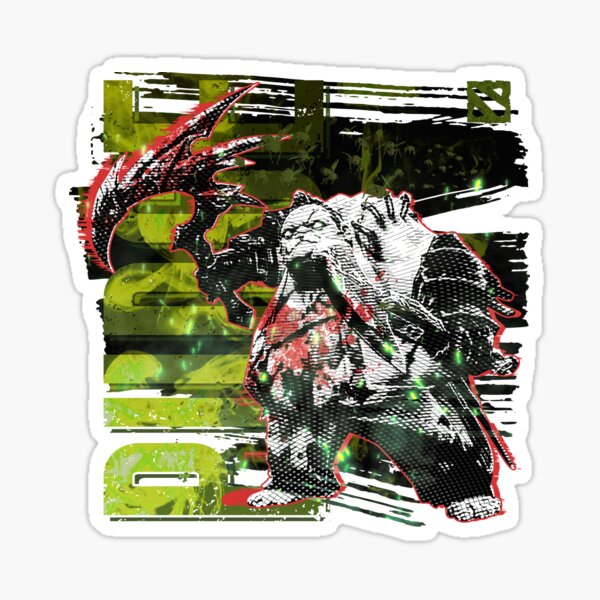 Item preview, Pudge hero Dota 2 character | international designed and sold by Svinil.