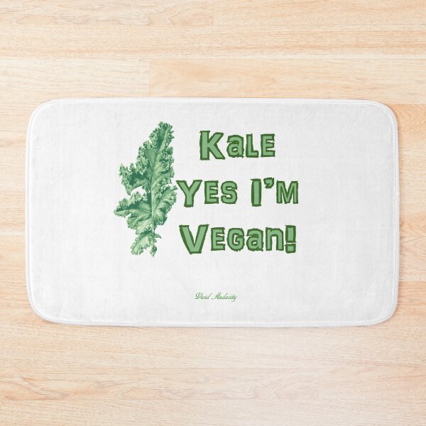 Item preview, KALE YES IM VEGAN designed and sold by VividAudacity.