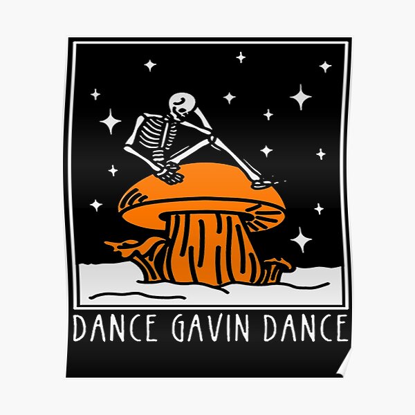 Dance Gavin Dance Graphic Design  Poster