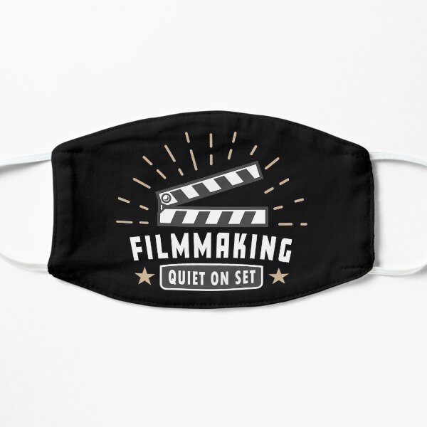 MOVIES FILMMAKER QUIET ON SET Flat Mask